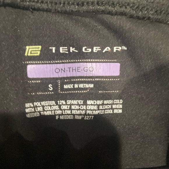 Tek Gear Black Jogger - Picture 2 of 6